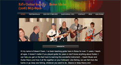 Desktop Screenshot of edsguitarlessons.com